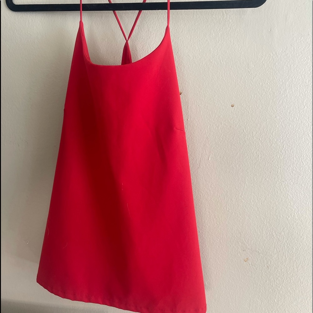 Simple red tank super sexy